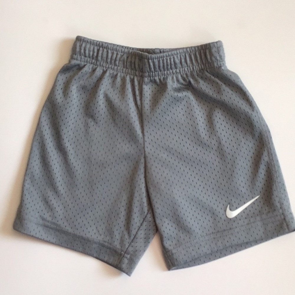 Nike Gray Athletic Shorts with Breathable Fabric